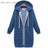 Blue white zipper