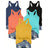Blue Black Cyan Orange Yellow