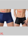 Ice silk men's underwear mesh boxer