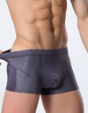 Ice silk men's underwear mesh boxer