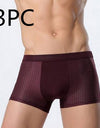 Ice silk men's underwear mesh boxer