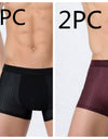 Ice silk men's underwear mesh boxer