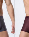 Ice silk men's underwear mesh boxer