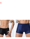 Ice silk men's underwear mesh boxer