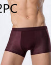 Ice silk men's underwear mesh boxer