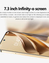 2025 High Quality For Reno10 Pro 7.3 Inch LCD Smartphone Display Touch Screen AMOLED Display Panel Dynamic Moblie Phones