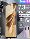 2025 High Quality For Reno10 Pro 7.3 Inch LCD Smartphone Display Touch Screen AMOLED Display Panel Dynamic Moblie Phones