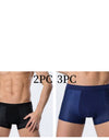 Ice silk men's underwear mesh boxer
