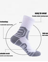 USshoply compression running socks men with breathable mesh for enhanced comfort and support