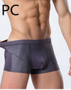 Ice silk men's underwear mesh boxer