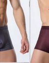 Ice silk men's underwear mesh boxer